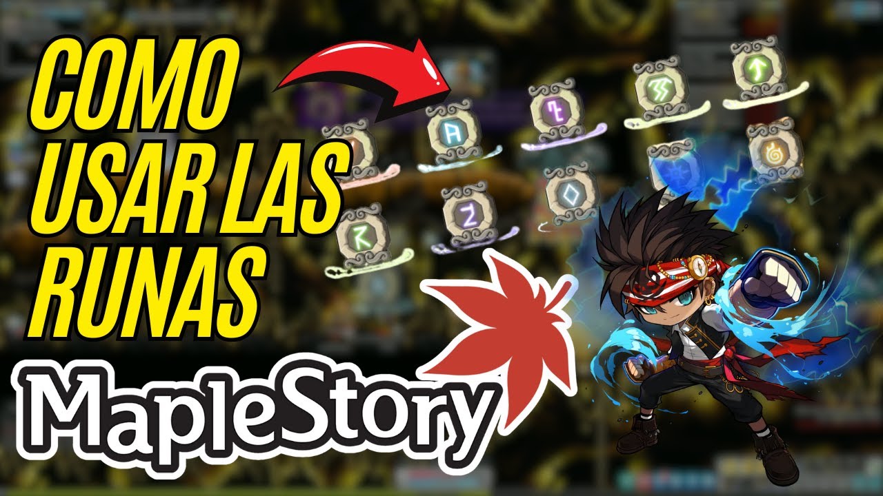 Maplestory Universe, Que Son Las Runas, Para Que Sirven y Como Usarlas