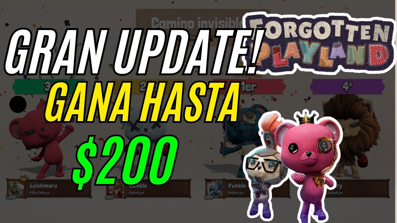 ¡Nuevo evento en Forgotten Playland con premios increíbles!