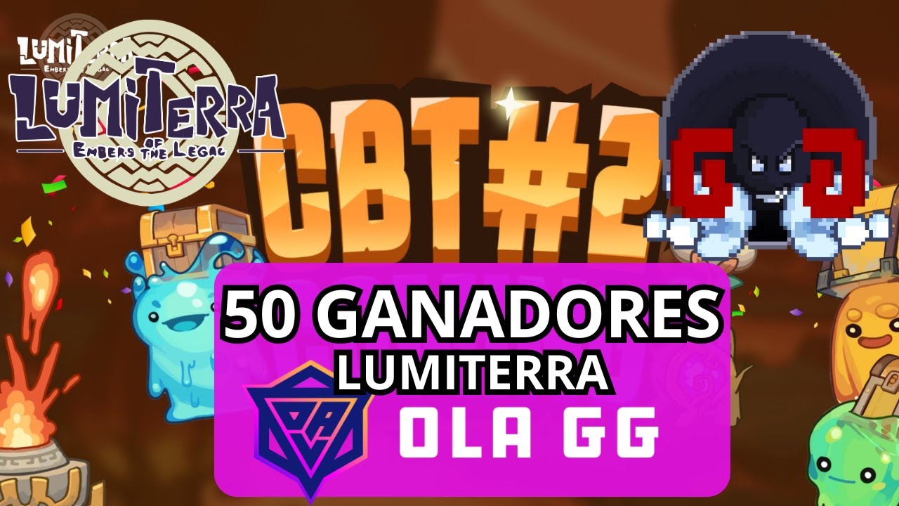 ESTOS SON LOS GANADORES QUE TENDRAN ACCESO A LA CBT2 DE LUMITERRA!