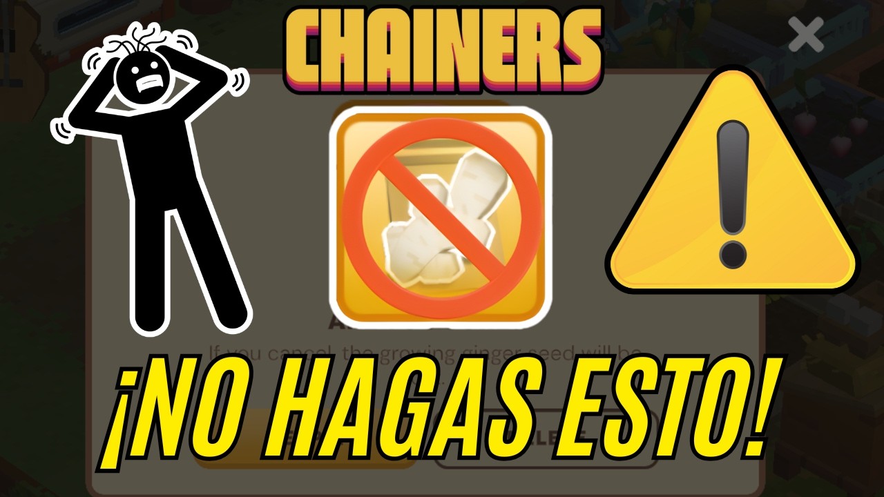 ¡CUIDADO! 3 Errores de NOVATO que te Costarán DINERO en Chainers 😱 (Evítalos AHORA)