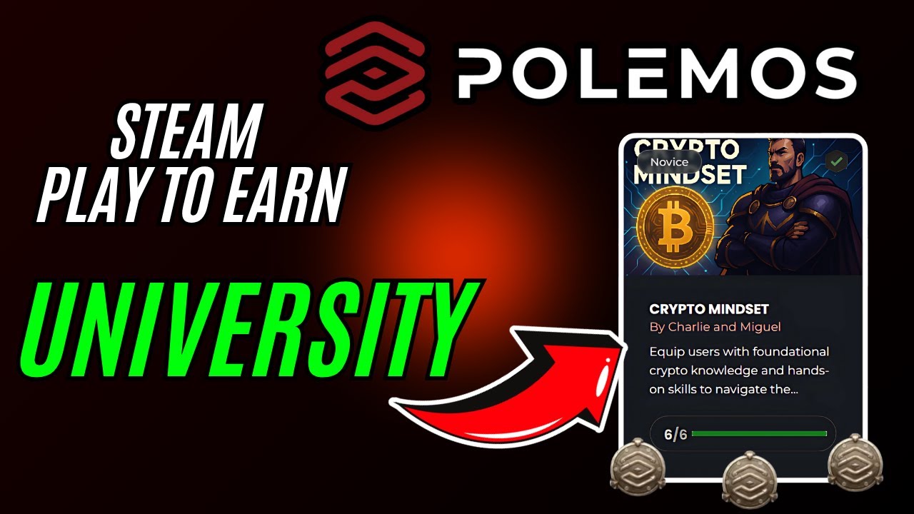 Polemos University! Curso Mentalidad Cripto | Gana, Juega y Presta NFTs | TGE $PLMS