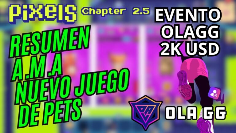 VIENE NUEVO JUEGO PIXEL PETS Y MEJORAS EN LA ECONOMIA | RESUMEN A.M.A. 8 DE ENERO @pixels_es
