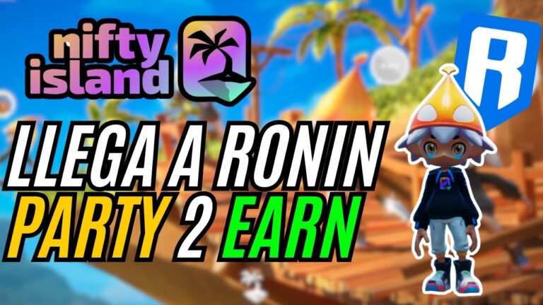 🔥 Nifty Island Llega a Ronin con Recompensas Épicas 🎁Multijugador Para GANAR DINERO #ronincreator
