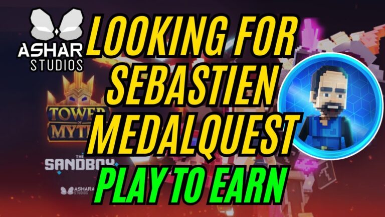 Looking for Sebastien Medal Quest | THE SANDBOX! | Ashara Studios SEASON 3