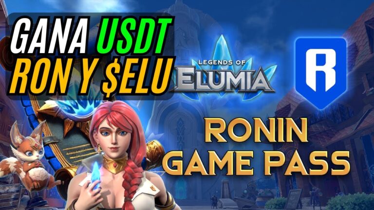 ¡Como Jugar Elumia en Ronin y Ganar Recompensas! Tutorial Completo + Descuento Exclusivo