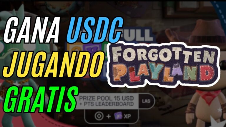¡MINI TORNEO con PREMIOS REALES en USDC JUGANDO Forgotten Playland!