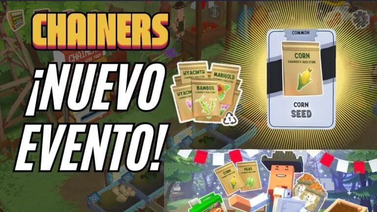 Chainers: ¡NUEVO EVENTO y Semilla de MAÍZ GRATIS! 🌽 (Cómo Conseguir MÁS Semillas Desechables)