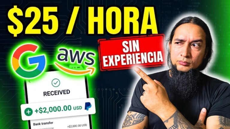 Cursos gratis de Google y Amazon para conseguir trabajo remoto